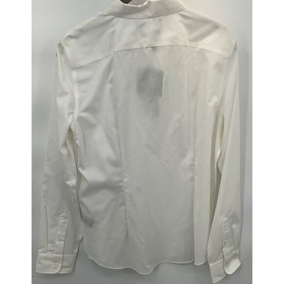 Lauren Ralph Lauren Non-Iron White Button-Down Shirt L Mens 100% Cotton - Picture 4 of 7